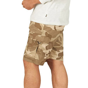 กางเกงกีฬาผ้าแคนวาสสำหรับผู้ชายกางเกงออกกำลังกายผ้าฝ้าย100% ลำลองแบบตาข่ายแห้งเร็วมีกระเป๋าของตกแต่งในยิมฟิตเนส - Product Image 3