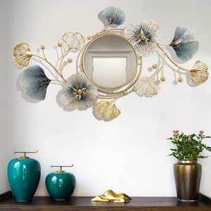 Cadre de miroir sur mesure en forme artisanale avec finition plaquée or pour hôtels, restaurants, salles de bain, fournisseur de miroirs en Inde - Product Image 5