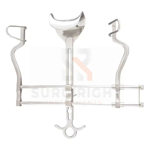 Retractor abdominal de Balfour de los instrumentos quirúrgicos con las cuchillas laterales sólidas instrumentos veterinarios por los instrumentos de Surgiright - Product Image 3