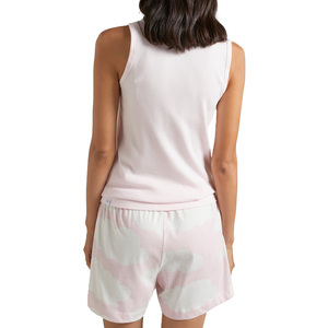 เสื้อกล้ามถักลายริบสำหรับผู้หญิง สไตล์ลำลอง ผ้าฝ้าย ใส่สบาย ไม่มีแขน ความยาวปกติ เหมาะสำหรับฤดูร้อน - Product Image 4