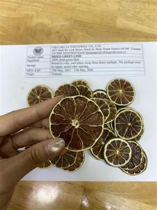 Tranche de citron vert séchée de qualité supérieure sans pépins pour la désintoxication et la décoration du thé sans additif - Product Image 3