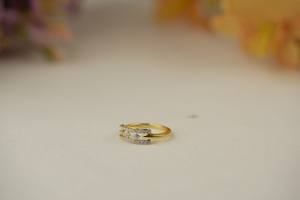 แหวนเพชรที่มีคุณภาพสูงสำหรับห้องปฏิบัติการทรงกลม VS1 IGI SGL ได้รับการรับรองว่าเป็นสีโรสโกลด์แหวนหมั้นทำจากเงินอัญมณีสำหรับงานแต่งงานขายส่ง - Product Image 6