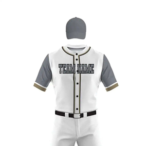 Conjunto de Uniforme de Béisbol Personalizado, Jersey y Pantalones Sublimados, Ropa Deportiva Transpirable de Poliéster para Hombres y Equipos Juveniles de Béisbol - Product Image 5