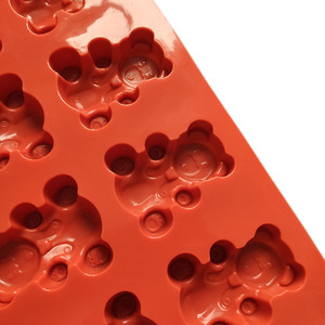 LifeTop 8 cavité ours Silicone chocolat <span class=keywords><strong>moule</strong></span> ours gâteau <span class=keywords><strong>moule</strong></span> ours savon <span class=keywords><strong>moule</strong></span> pour bonbons au chocolat faits à la main - Product Image 3
