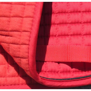 Sous-selle d'équitation de qualité supérieure, respirante, en polaire, écologique, rembourrée de polyester, durable, confortable pour l'équitation - Product Image 3
