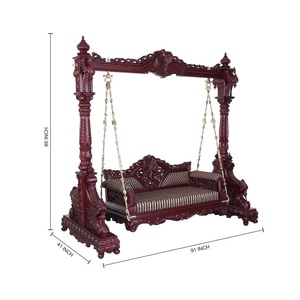 Thủ công rắn gỗ tếch <span class=keywords><strong>Swing</strong></span> với mịn kết thúc hoàn hảo cho ban công sân vườn Patio hoặc trong nhà phòng chờ thoải mái - Product Image 3