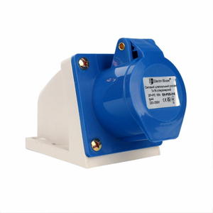 Hot Sale Stationary Industrial Socket 3 Pin 32A IP44 2P+PE ABS Plastic Electrical Socket 220-250V <b>Switching</b> Industrial <b>Plug</b> - Product Image 2