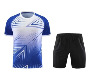 Venta al por mayor de kits de fútbol de alta calidad conjunto completo de fútbol logotipos personalizados y sublimación de diseño transpirable equipo de ropa deportiva de fútbol - Product Image 5