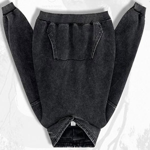 Essentials Unisex Oversize Hoodie Chándales de invierno de tela polar de alta calidad con diseño de bolsillo Nuevas sudaderas recortadas Hombres - Product Image 4