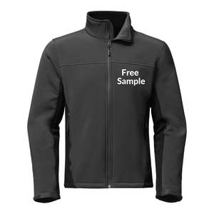 Veste Softshell coupe-vent mince personnalisée pour le fitness Sports d'extérieur marque privée veste en toile épaissie imperméable échantillon gratuit - Product Image 4