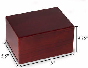 โกศไม้สำหรับผู้ใหญ่ งานฝีมือ ทันสมัย ขายดี สำหรับผู้ชายและผู้หญิง โกศตกแต่ง - Product Image 2