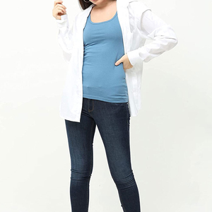 Camiseta sin Mangas para Mujer, Diseño Casual y Transpirable, Fabricación Personalizada OEM, Precio de Fábrica al por Mayor y Logotipo Personalizado - Product Image 6