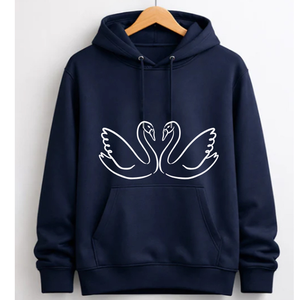 Sudadera con Capucha de Alta Calidad para Hombre, con Cordón, Bolsillo Tipo Canguro, Tejido Transpirable de Mezcla de Algodón, Sudadera Unisex - Product Image 3