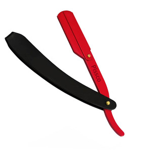 Navaja de Afeitar Plegable de Acero Inoxidable, Herramienta de Barbería para Hombre, Maquinilla de Afeitar para Cabello, Cejas y Barba - Product Image 3