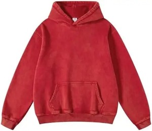 Sweat à capuche pour homme OEM 2026, sweat à capuche délavé à l'acide, streetwear, impression personnalisée, broderie, sweat à capuche lourd - Product Image 1