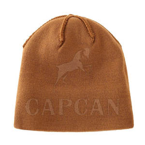 Gorro de lana 100% de alta calidad para hombre, logotipo impreso personalizado para exteriores, ropa de invierno y viajes - Product Image 2