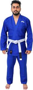 BJJ Jiu Jitsu Gi hombres niños brasileño Jujitsu adultos jóvenes uniformes MMA artes marciales algodón azul negro blanco rosa OEM disponible - Product Image 4