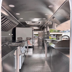 Camión de comida móvil de nuevo diseño asequible al por mayor, remolque de carrito de café listo para entrega en todo el mundo con equipo completo - Product Image 2