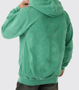 เสื้อฮู้ด & เสื้อสเวตเตอร์ฮิปฮอปลำลองมีซิปไหล่สำหรับฮิปฮอปฟิต100% 400 GSM Boxy - Product Image 6