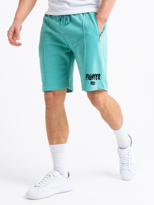 Pantalones cortos de gimnasio para hombre, poliéster elástico duradero, textura suave, ajuste cómodo, adecuado para entrenamiento con pesas y correr - Product Image 5