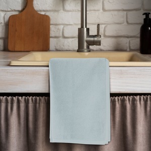 Ensemble de serviettes éponge unilatérales 100% coton plat en bambou tissé à carreaux conçu sur mesure pour un usage commercial domestique pour les serviettes de cuisine - Product Image 6