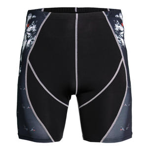 Men's Quick Dry Gym Fitness Running Shorts Compression Stretch Track <b>Tights</b> for Training Solid <b>Pattern</b> OEM Service - Product Image 1