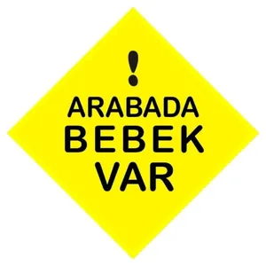 1 Piece Baby on Board <b>Sticker</b> Master Vinyl Warning Sign - Product Image 4