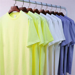 230 Gsm Heavy algodón al por mayor de manga corta de alta calidad Oem logo personalizado unisex camiseta para hombres - Product Image 3