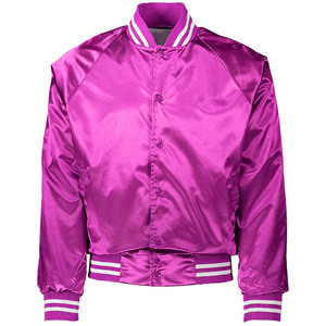 High Quality Custom Men's Satin Varsity Jacket Reversible Breathable <b>Winter</b> Letterman Style Baseball Fabric <b>Decoration</b> - Product Image 4