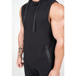 Sweat-shirt à capuche sans manches Air Flex de qualité supérieure pour hommes, tenue décontractée, pulls à capuche personnalisés avec logos et design - Product Image 4