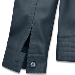 แจ็กเก็ตหนังสำหรับผู้ชาย, แจ็กเก็ตหนังแฟชั่นหนังสำหรับผู้ชายแจ็คเก็ตบอมเบอร์ฤดูหนาวแจ็คเก็ตหนังเกรดสูง - Product Image 5