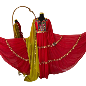 Alta calidad Venta caliente de alta calidad Vintage Afghan Kuchi Vestido de encaje de manga larga Midi Longitud Mejor precio OEM - Product Image 1