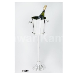 Hot Sale Modern Metal Small - 3 Tier Tabletop Wine Holder Stand for Cabinet Pantry Wine <b>Racks</b> Counter top Decor - Product Image 5