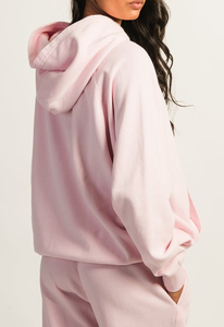 Nouveauté : Sweat-shirts oversize vintage pour femmes, lourds, délavés à l'acide, col à capuche, logo personnalisé sur le devant, service OEM ODM pour femmes - Product Image 4
