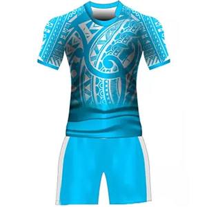 Uniformes de Rugby Personalizados para Hombre, Jersey de Rugby OEM, 100% Poliéster Transpirable, Alta Calidad 2026, Sublimados Completamente - Product Image 4