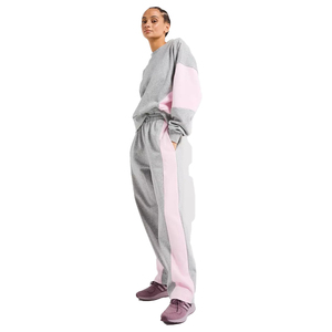 Ensemble de survêtement en coton respirant pour femmes en gros, ensemble de survêtement imprimé à manches longues respirant - Product Image 6