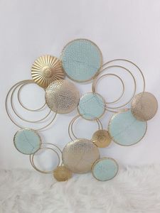 Art mural moderne fantaisie en métal Tenture murale en fer Décoration de la maison Parfait pour le salon - Product Image 6