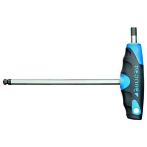 Gedore สกรูตัวชี้วัดหกเหลี่ยมพร้อมเครื่องมือ2K-T-Handle พรีเมี่ยมสำหรับการยึดที่มีประสิทธิภาพ - Product Image 1