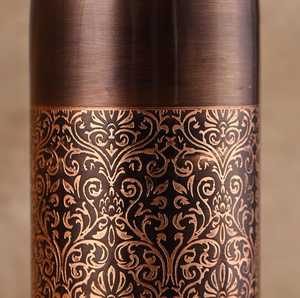 Bouteille d'eau authentique en cuivre pur pour le bureau, l'école, les voyages en plein air, la salle de sport et les besoins d'hydratation à la maison - Product Image 5