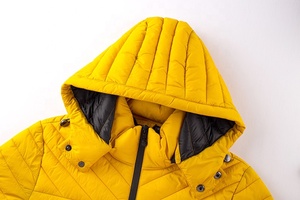 Custom OEM Printed Canvas <b>Puffer</b> <b>Jacket</b> for Men with Stand Collar Custom Logo Pockets Multi Colors Casual Winter - Product Image 5