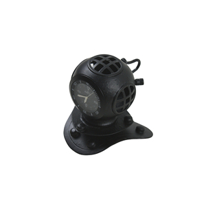 <b>Top</b> Selling Brass Divers Helmet With Compass Plain Polished Handmade Antique Design Beautiful <b>Clock</b> for Home Decoration - Product Image 4