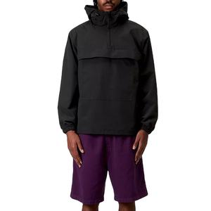 Ensemble short coupe-vent décontracté pour homme en polyester/coton léger, design coupe-vent de haute qualité, grande taille, élégant - Product Image 1