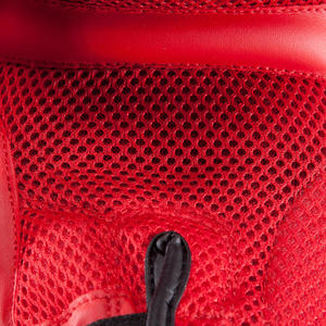 Guantes de Boxeo MMA Profesionales Personalizados, Cierre de Gancho y Bucle, Cuero para Exteriores, Rojo, OEM, EVA Sintético, Fábrica Directa, Personalizados - Product Image 6