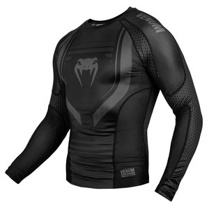 <b>BJJ</b> MMA Compression <b>Rash</b> <b>Guards</b> 100% Polyester Anti-Bacterial Quick Dry Sublimated Gym Training Apparel UV Protection Durable - Product Image 3