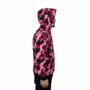 Sweats à capuche unisexes amples en sublimation personnalisés, style streetwear d'hiver, sweats à capuche oversize pour hommes, sweats à capuche basiques de haute qualité - Product Image 3