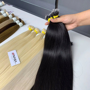Extensions de cheveux en micro-anneaux, nano-anneaux, 100% cheveux vierges vietnamiens, qualité supérieure, couleur noire - Product Image 1