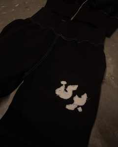 Ropa Deportiva de Invierno para Hombre, Estilo Urbano, con Capucha, 100% Algodón, Felpa, Lavado Ácido, Bordado Desgastado, Tallas Grandes, Personalizable al por Mayor - Product Image 4