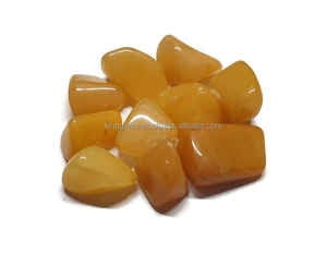 Vente en gros d'Aventurine jaune naturelle Pierre roulée de gravier en cristal de guérison de style Feng Shui Pierre précieuse pour l'artisanat en pierre semi-précieuse - Product Image 6