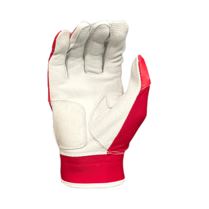 ถุงมือตีเบสบอลซอฟต์บอลหนังสีขาวดีไซน์แบบข้อมือสั้นผลิตจากโรงงานตามสั่ง - Product Image 5