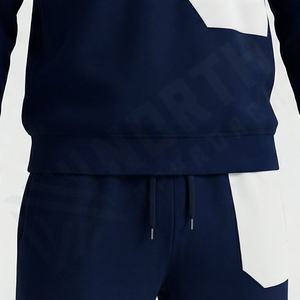 Ensemble de survêtement d'hiver pour homme en tissu confortable, sweat à capuche respirant en polaire technique, personnalisable, pour la course à pied - Product Image 5